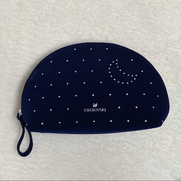 New Authentic Swarovski Clutch Cosmetic Bag - Picture 7 of 11